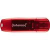 INTENSO Pendrive Intenso Rainbow Line 128 GB USB 2.0 Rosso, Trasparente