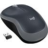 LOGITECH Mouse Logitech M185 Wireless Grigio 910-002235