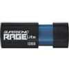 PATRIOT MEMORY Pendrive Patriot Supersonic Rage Lite 128 GB USB A 3.2 nero blu