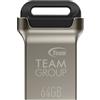 TEAM GROUP Pendrive Team Group C162 64 GB USB A 3.2 argento nero