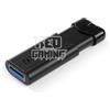 VERBATIM Pendrive Verbatim PinStripe 16 GB USB A 3.2 nero
