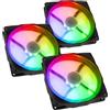 NOISEBLOCKER Ventola Noiseblocker Loop X B12-PS ARGB PWM 120 mm Kit da 3 Nero