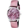 Gucci Orologio Analogico Classico Quarzo da Donna con Cinturino in Pelle YA126586
