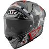 Kyt Casco Moto Integrale KYT R2R MAX ASSAULT Opaco Grigio