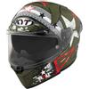 Kyt Casco Moto Integrale KYT R2R MAX ASSAULT Opaco Army Verde