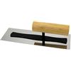 VhoMes Spatola for stucco, raschietti for carta da parati, spatola metallica, raschietto for intonaco Frattazzo for piastrelle in acciaio inossidabile antiruggine con manico in legno Cazzuola for calafataggi