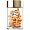 RoC - Multi Correxion Revive + Glow Siero da notte luccicante - Antirughe e invecchiamento - Vitamina C - Riduzione dei punti neri - 30 capsule