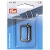Prym Leiterschnalle 25 mm Gunmetal Buckle, Acciaio