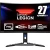 Lenovo Legion R27fc-30 Gaming Monitor - Display 27 pollici FullHD WLED 1920 x 1080, VA, Bordi Ultrasottili, AMD FreeSync, 0.5ms, 240Hz, Cavo HDMI - Raven Black - Esclusiva Amazon