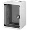 DIGITUS armadio di rete 10 - 9 U - montaggio a parete - non montato - HxLxP 457x316x298mm - capacità di carico 30kg - profondità utile 254mm - classe di protezione IP20 - serie SOHO Pro - grigio