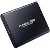 HAYCHE 2 TB Tipo - C Disco rigido esterno USB 3.0 per pc, Mac, laptop HDD (Black)