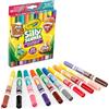 Crayola - Silly Scents, Pennarelli Profumati Lavabili Doppia Punta Maxi, Confezione da 10 pezzi, 20 Colori e 20 Profumi differenti, per Scuola e Tempo Libero, da 3 anni, 58-8344