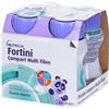 Fortini Compact Multi Fibre Ne 4x125 g Soluzione bevibile