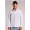 Intimissimi Camicia Piquet In Soft Silk Bianco
