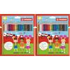 Stabilo Matita colorata color - Astuccio da 24 - Colori assortiti (Confezione da 2)