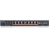 Zyxel XMG1915-10EP Switch Gestito 8 Porte L2 2.5G Ethernet 100-1000-2500 Supporto Power over Ethernet