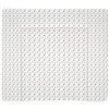 Träumeland TT80205 - Materassino fasciatoio bianco con stelle grigie senza PVC, 75 x 85 cm, multicolore