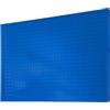 Simon Rack SimonRack Parete degli attrezzi, 150 x 60 x 3,5 cm, metallo forato, supporti, materiale di montaggio, blu