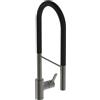 Ideal Standard - Gusto Miscelatore cucina, Semi Pro, con doccetta estraibile e due modalità di getto, bocca girevole a 360°, 6,3 l/min, facile da installare con fissaggio EasyFix+, Magnetic Grey