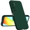Longstong Custodia Compatibile con Xiaomi MI Note 10 / Xiaomi MI Note 10 Pro (6.47), Sottile Antishock Personalizzata Design Minimalista - Verde scuro