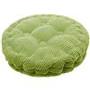 TFlower - Cuscino rotondo per sedia imbottito, per alleviare il dolore per casa, ufficio, giardino, 45 cm, colore: Verde