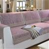 YWQJL Copertura Divano Con Penisola 4/3/2/1 Copridivano Posti Destra Sinistra Impermeabile Angolare,copridivano Angolare Con Penisola Universale, Antiscivolo Fodera Sofa Cover Set L Shape,lila-70x90cm