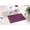 Odot Ciniglia Tappetini Antiscivolo Assorbente, Rettangolari Tappetini per Il Bagno Tappetino Zerbino Camera da Letto Cucina Tappeto Casa e Cucina Bagno (50x80cm,Viola Chiaro)