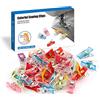 Ottemax Set di 60 pinze da cucito multiuso accessori patchwork per sostituire spille da cucire e marcare, colori assortiti