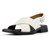 Camper Dana K201600, Sandali X-Strap Donna, Natura bianca 004, 37 EU