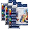 Faber-Castell 127012 - Pastelli a olio permanenti STUDIO QUALITY, confezione da 36 pezzi
