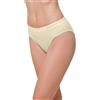 Generic Bellissima Slip Donna in Microfibra Elasticizzata Art. 014 Senza Cuciture - Offerta Confezione da 6 Slip - Disponibile nei Colori Bianco, Nero e Naturale (XL, Naturale)