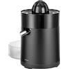 ZWILLING Enfinigy - Spremiagrumi elettrico con beccuccio alto, 2 coni, colino regolabile, 85 Watt, colore: Nero