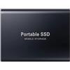 MIKLOO 4TB Hard Disk Esterno, Disco rigido esterno portatile da USB 3.1 ad alta velocità viene fornito con due adattatori HDD esterno ​per Mac, PC, laptop (nero)
