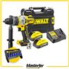 Dewalt DCD999H2T - Trapano avvitatore a batteria con percussione - 2 x 5Ah POWER