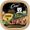 Cesar natural goodness bio pollo guarnito con piselli e carote 100 g