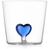 ICHENDORF MILANO Cuore Bicchiere Blu