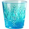 MARIO LUCA GIUSTI Italia Bicchiere Acqua 6 pezzi Turchese