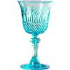 MARIO LUCA GIUSTI Italia Calice Vino 6 pezzi Turchese