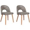 La Silla Española La sedia spagnola Jucar sedia, tessuti, visone, 75 cm (altezza) x 49 cm (larghezza) x 48 cm (profondità).