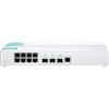 QNAP QSW-308-1C switch di rete Non gestito Gigabit Ethernet (10/100/1000) Bianco [QSW-308-1C]