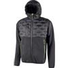 U Power Giacca Da Lavoro Ibrida Con Cappuccio Spock U-Power Grigio E Verde
