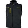 U Power Giacca Da Lavoro Smanicato Gilet Uomo Saturn U-Power Nero E Giallo