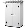 Garofalo Casetta da giardino urban 100 2p grigio, 139x95x201 cm - garofalo