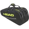 Head Borsa per racchette Head Base Racquet Bag M - black/neon yellow
