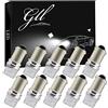 GLL Grandview 10pcs BA9S Lampadine a LED Bianco BA9 BA9S 53 57 1895 64111 Lampadine T4W con Chip 3-2835-SMD per Luci Laterali Luci per Porta Luci di Cortesia Luci per Mappe Garanzia di 2 Anni