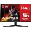 LG Monitor LG Quad HD 27" 144 Hz