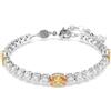 SWAROVSKI BRACCIALE MATRIX TENNIS, GIALLO, PLACCATO RODIO 5666425