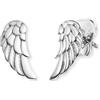 Engelsrufer ERE-FLYWING-ST - Orecchini da donna in argento sterling con chiusura a incastro, senza nichel, dimensioni: 7 mm, 7 mm, Argento sterling, Nessuna pietra preziosa