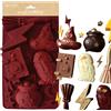 ScrapCooking - Stampo in silicone Stregone - Per torte, biscotti - Mago - 2998