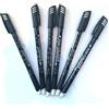 Tratto [6 Pack] Cancellik Penna a Sfera con Inchiostro Cancellabile, 1 mm, confezionato x 6, Colori a Scelta, Blu, Nero, Rosso e Multicolori (Nero)